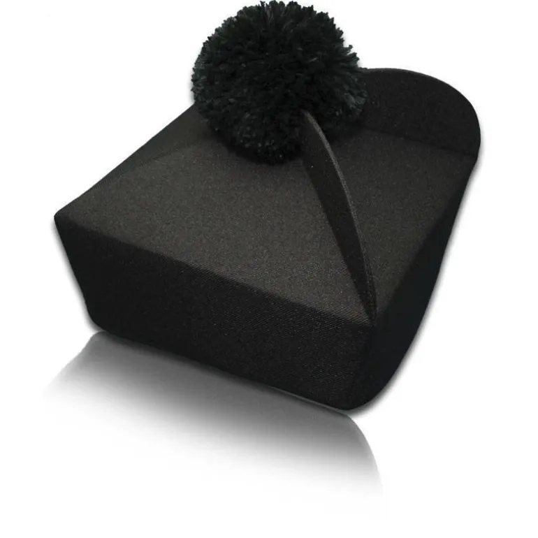 Articles Religieux JP Barrette noir 3 cornes -^ Barrettes