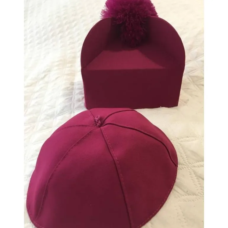 Articles Religieux JP Calotte - couleur pourpre -^ Calottes