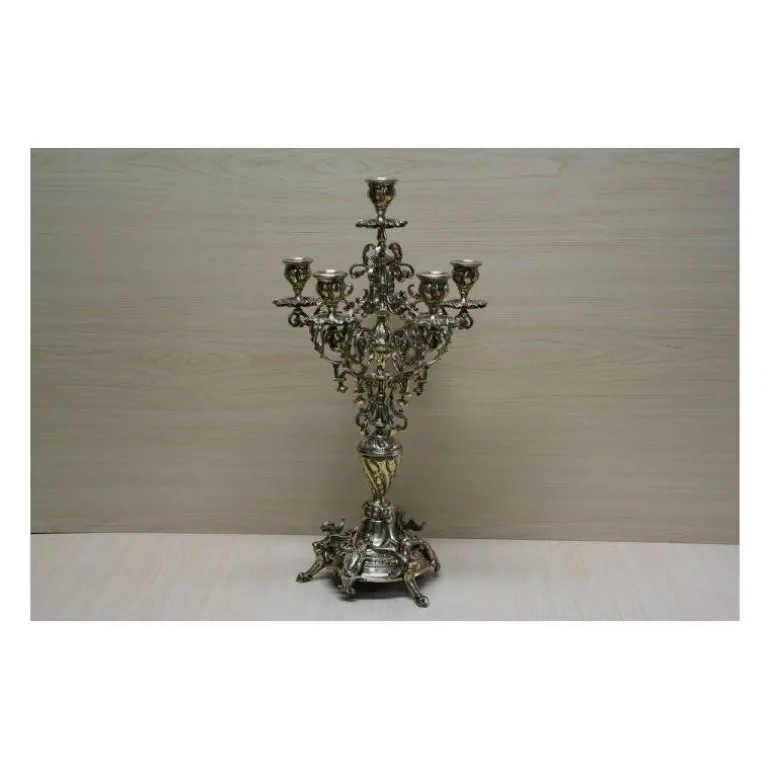 Articles Religieux JP Candélabre 6 flammes - Ajouré -^ Chandelier / Candelabre