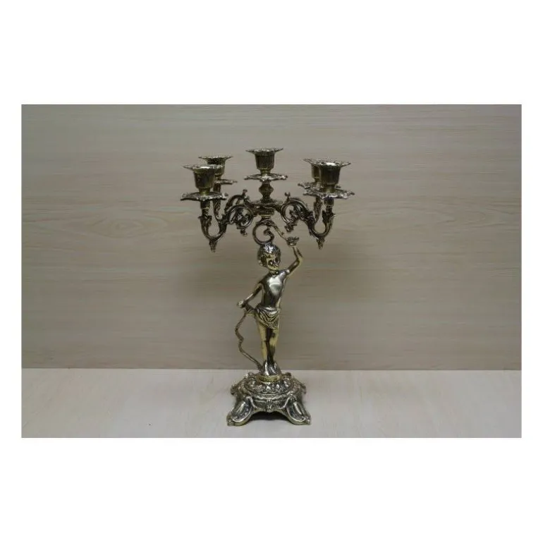 Articles Religieux JP Candélabre 5 flammes - Petit Page -^ Chandelier / Candelabre
