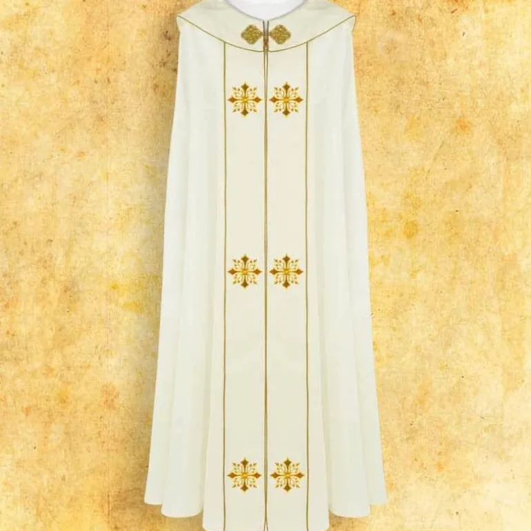 Articles Religieux JP Chape liturgique brodée^ Chapes