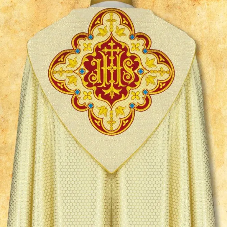 Articles Religieux JP Chape liturgique la cène^ Chapes