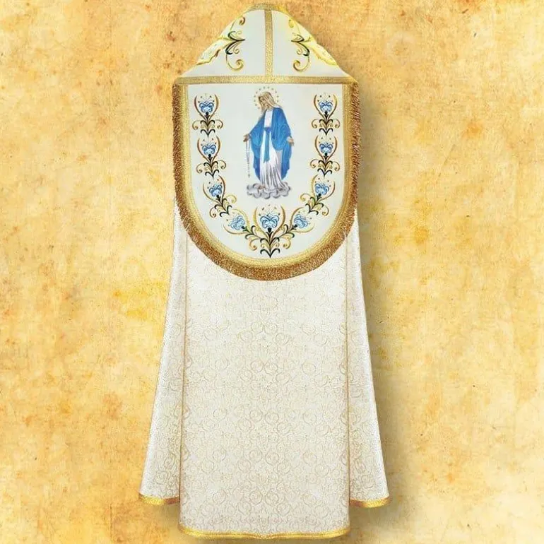 Articles Religieux JP Chape liturgique Notre Dame de Rosaire^ Chapes