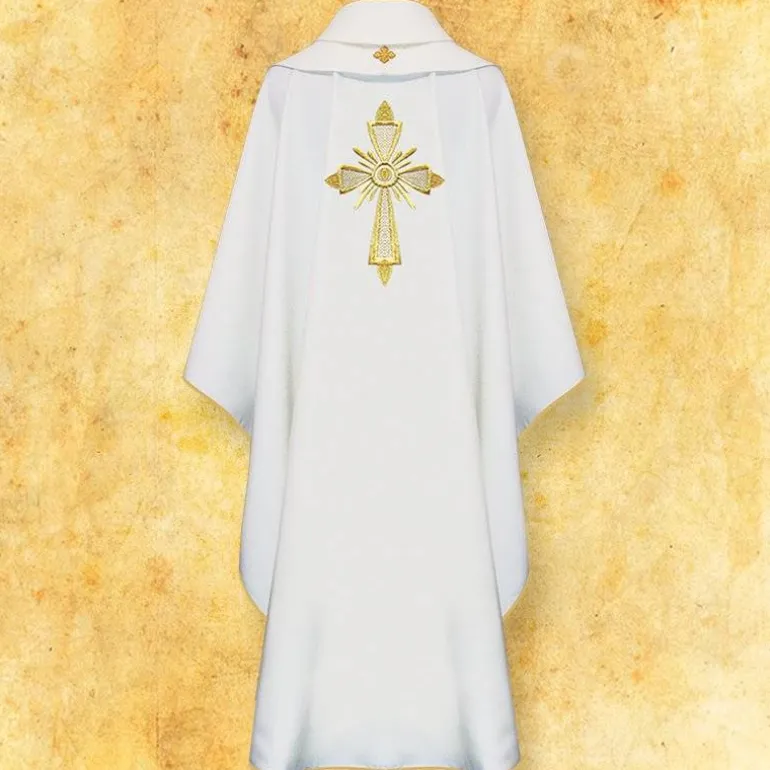 Articles Religieux JP chasuble avec motif saint joseph^ Visages De Saints