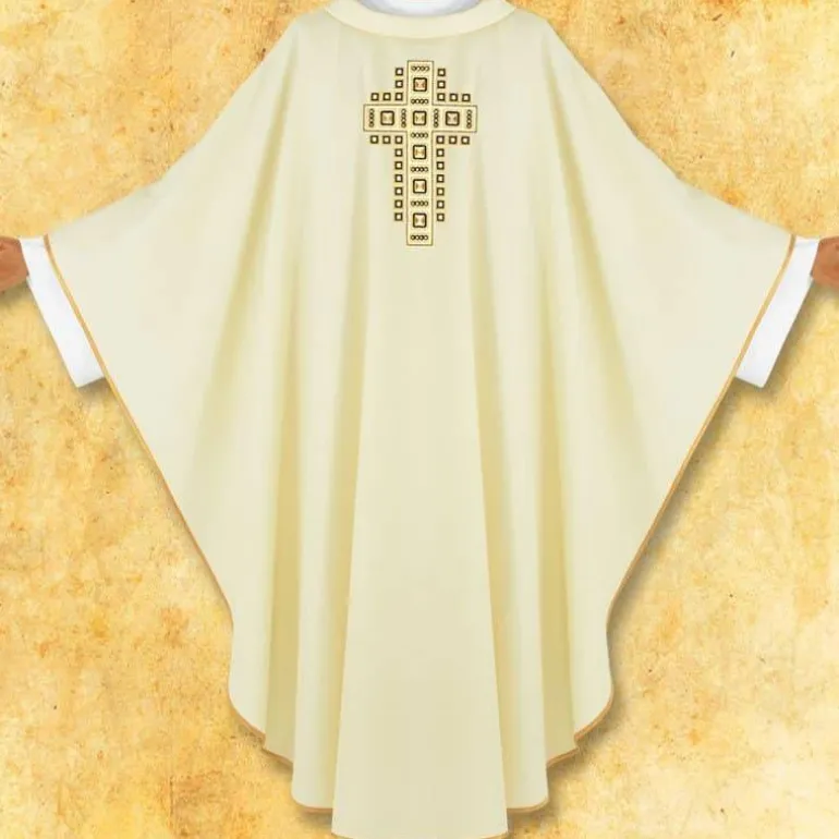 Articles Religieux JP chasuble liturgique^ Pâques