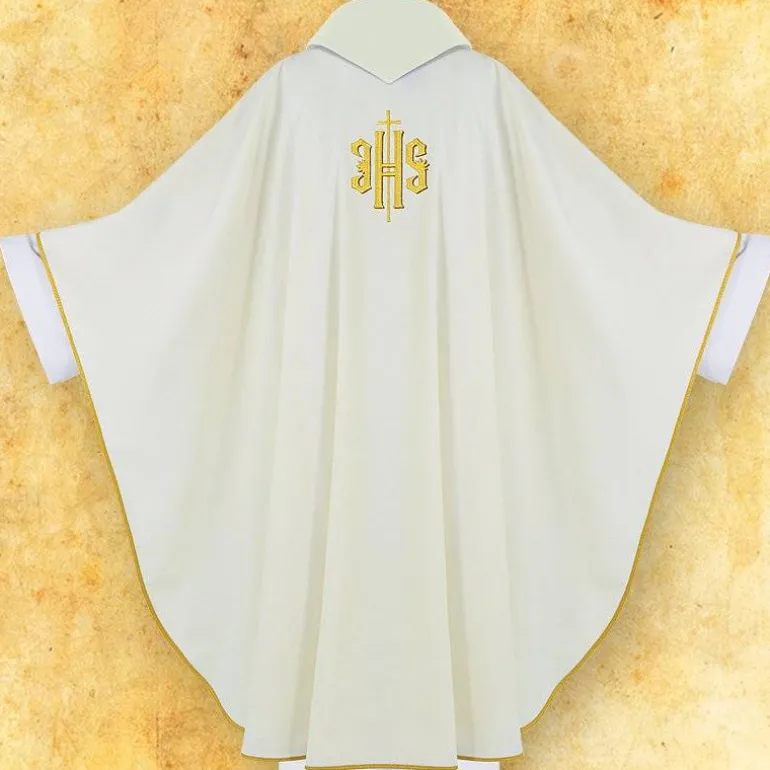 Articles Religieux JP chasuble liturgique avec motif saint joseph^ Visages De Saints