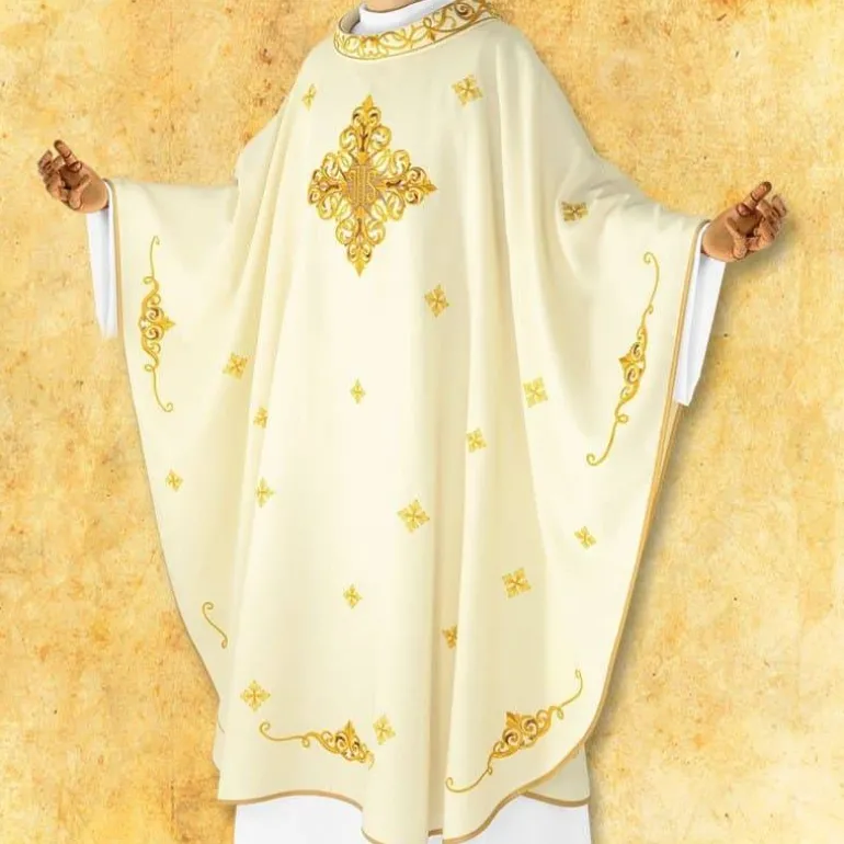 Articles Religieux JP chasuble liturgique brodée^ Pâques | Exclusive