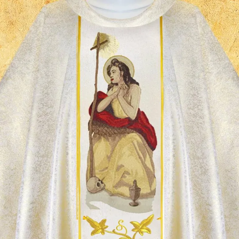 Articles Religieux JP Chasuble liturgique Marie Madelaine^ Visages De Saints