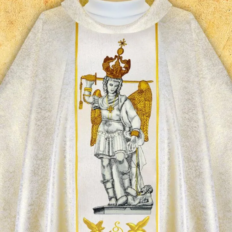 Articles Religieux JP Chasuble liturgique Michel Archange^ Visages De Saints
