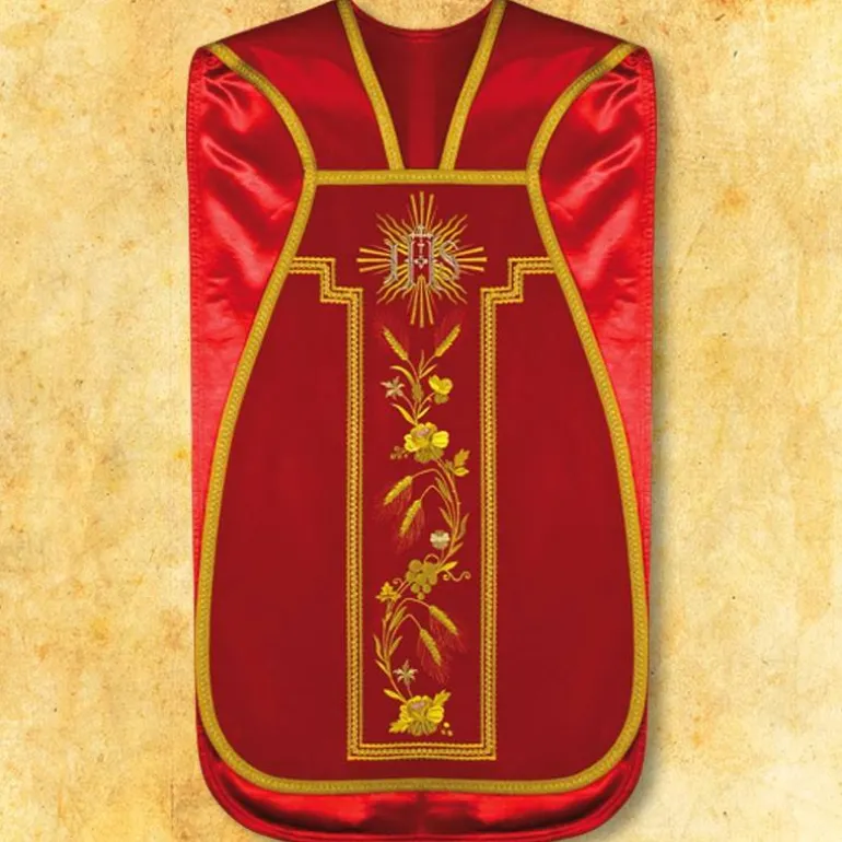 Articles Religieux JP chasuble liturgique model romaine complet^ Chasubles Romaine