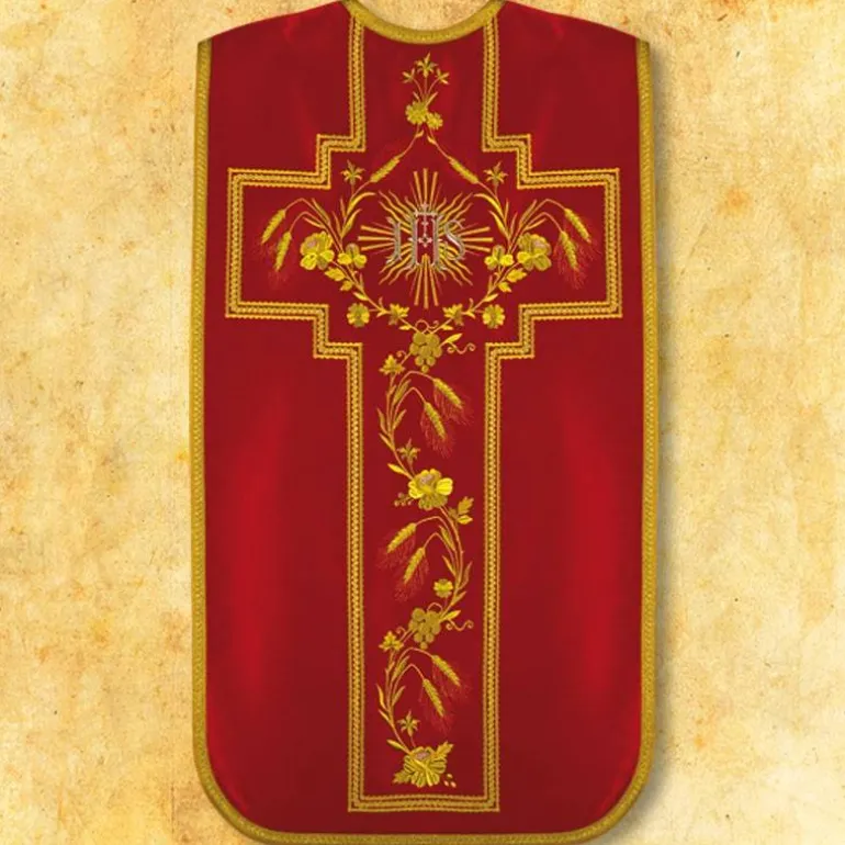 Articles Religieux JP chasuble liturgique model romaine complet^ Chasubles Romaine