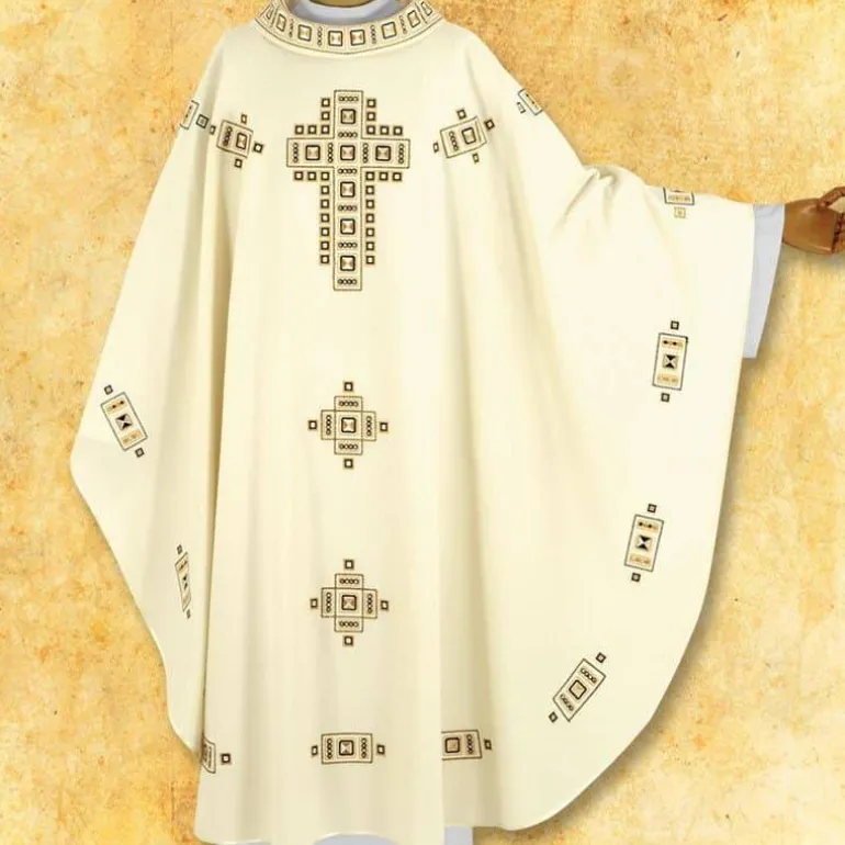 Articles Religieux JP chasuble liturgique pour messe^ Pâques | Exclusive