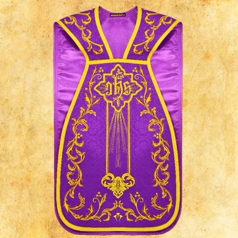 Articles Religieux JP chasuble liturgique romaine^ Chasubles Romaine