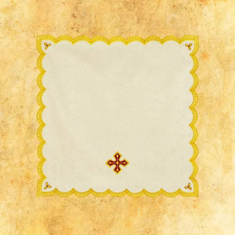 Articles Religieux JP chasuble liturgique romaine avec motif Agneau Dieu^ Chasubles Romaine