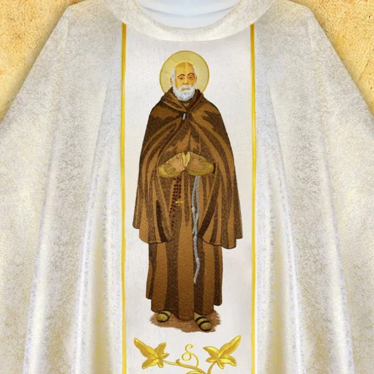 Articles Religieux JP Chasuble liturgique saint Albert^ Visages De Saints