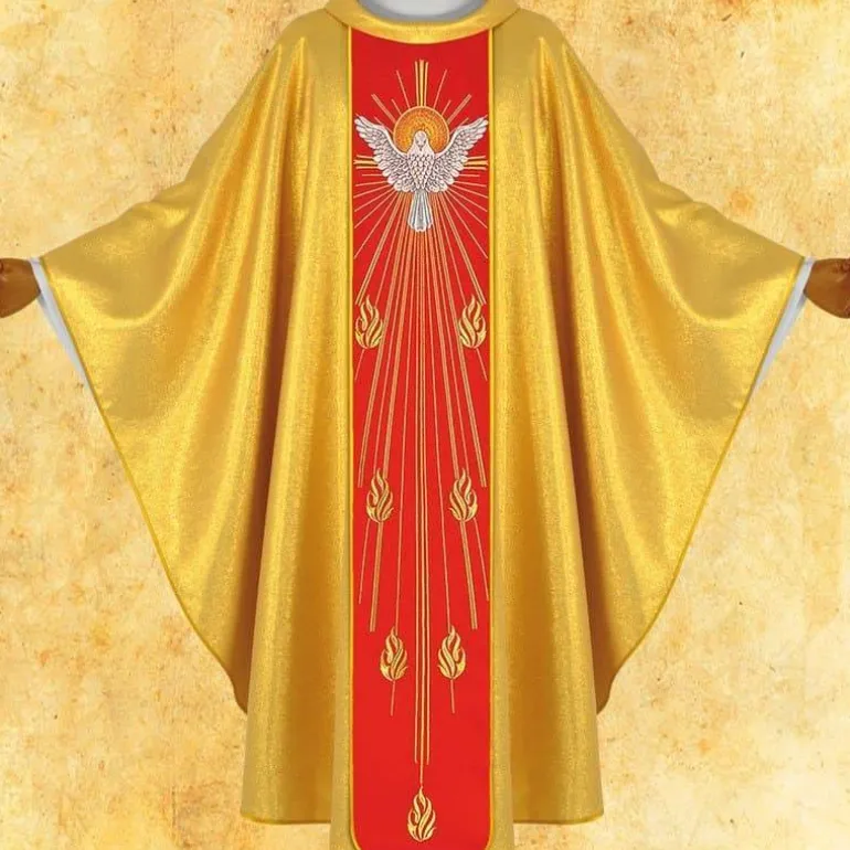 Articles Religieux JP Chasuble liturgique Saint Esprit^ Saint Esprit