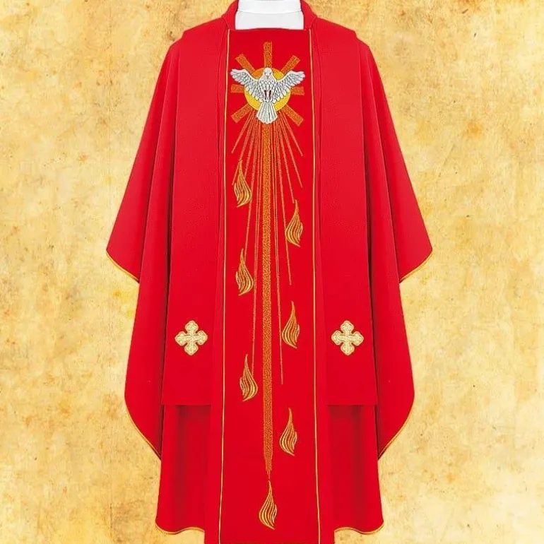 Articles Religieux JP chasuble liturgique saint esprit^ Saint Esprit