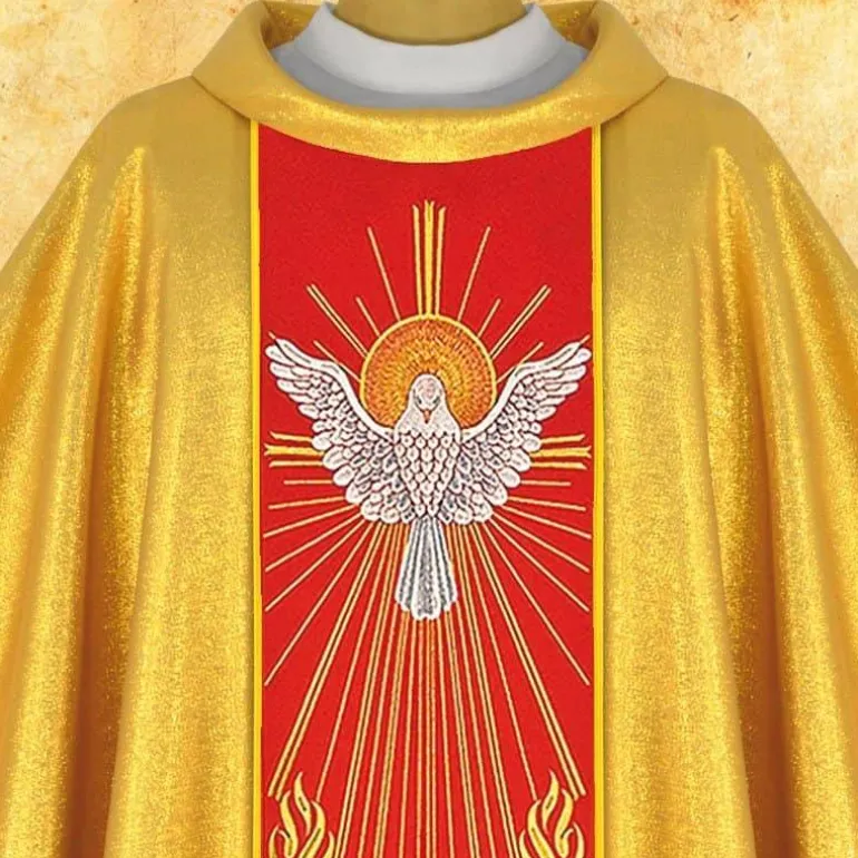 Articles Religieux JP Chasuble liturgique Saint Esprit^ Saint Esprit