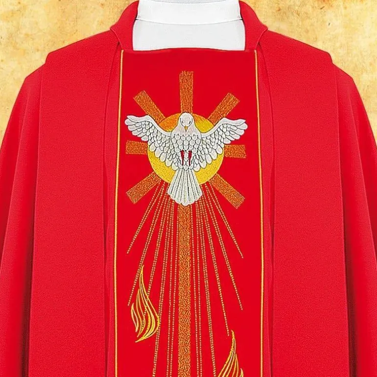 Articles Religieux JP chasuble liturgique saint esprit^ Saint Esprit