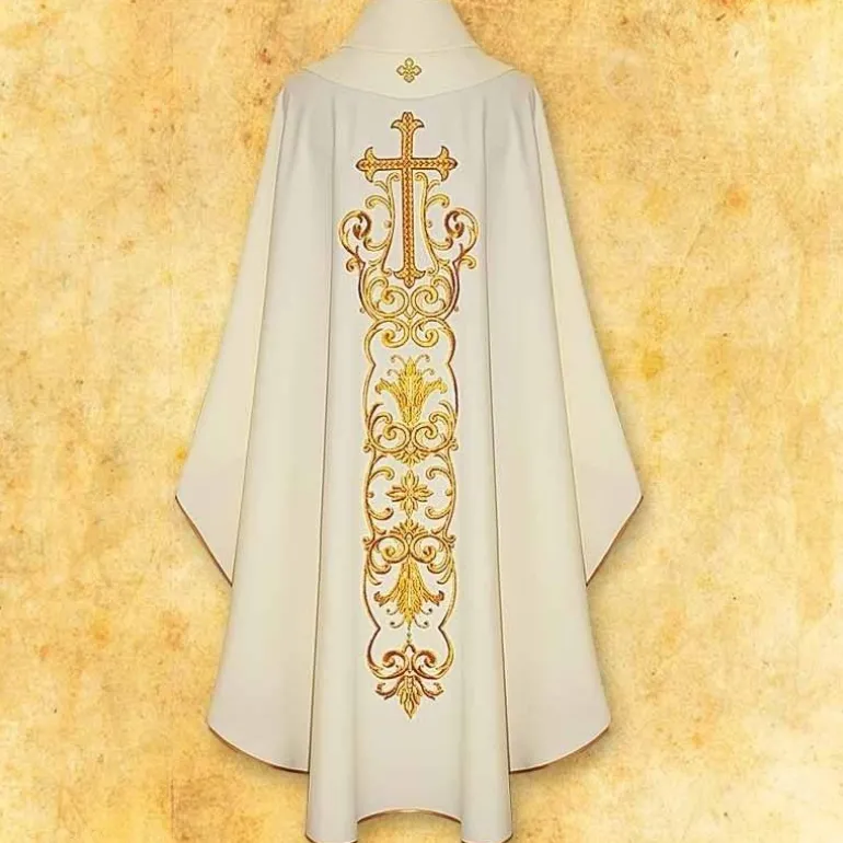 Articles Religieux JP chasuble liturgique Saint Michel^ Visages De Saints