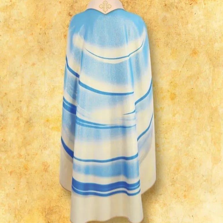 Articles Religieux JP Chasuble Marie,Mère de L'Eglise Mater Ecclesiae^ Mariale