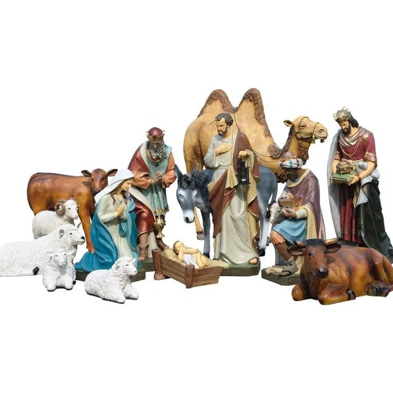 Articles Religieux JP crèche noël complète^ Crèches
