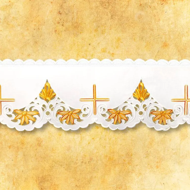 Articles Religieux JP dentelle brodée^ Dentelles Brodees