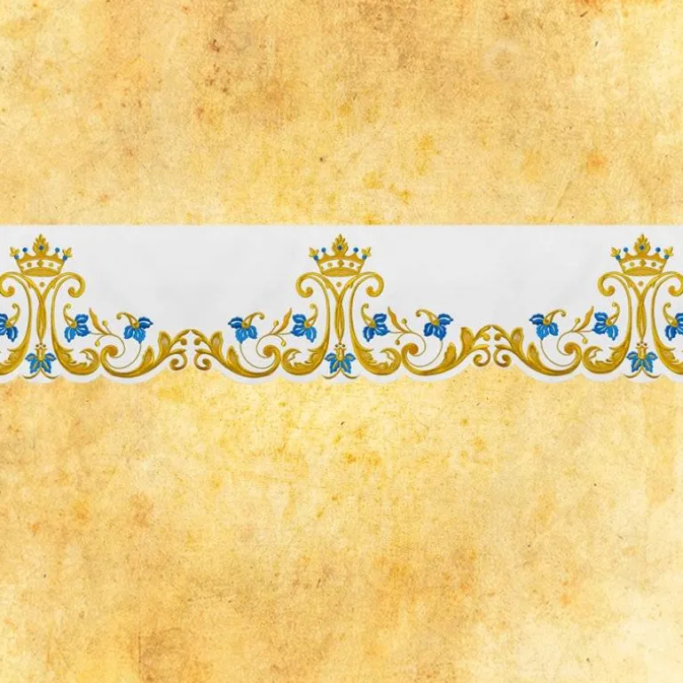 Articles Religieux JP dentelle brodée Mariale^ Dentelles Brodees