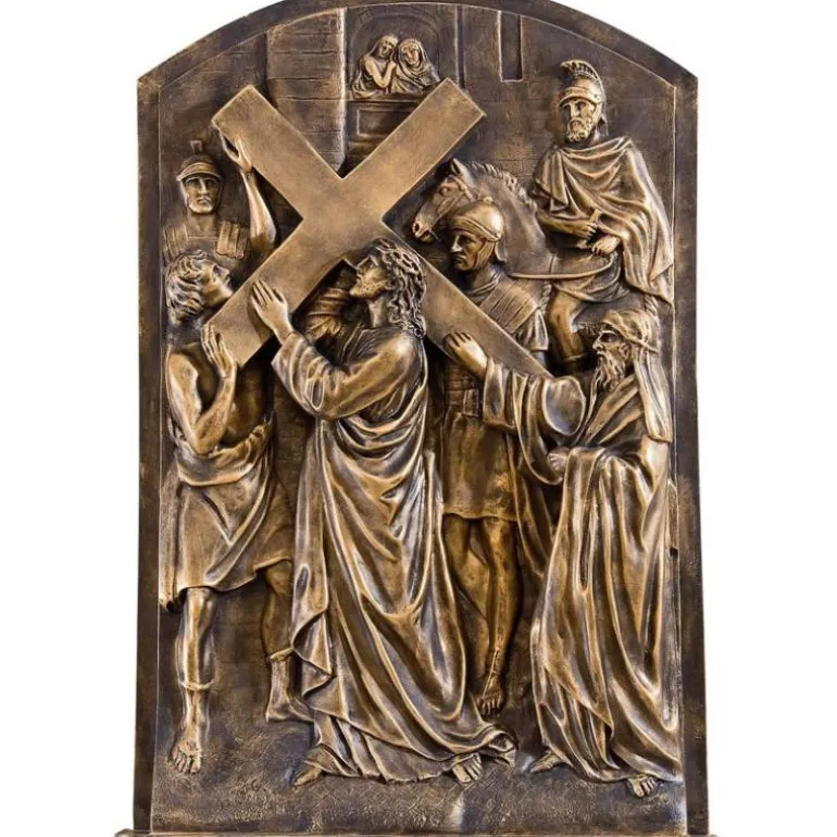 Articles Religieux JP grand chemin de croix pour eglise^ Chemins De Croix
