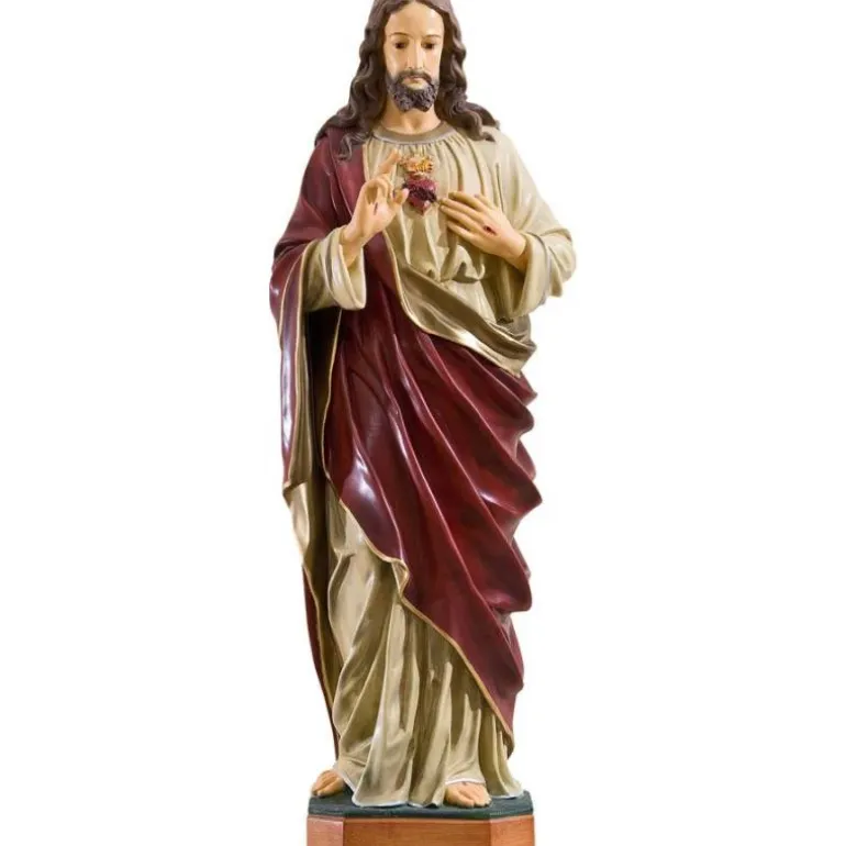 Articles Religieux JP jesus christ statue vers 100 cm^ Jesus Christ