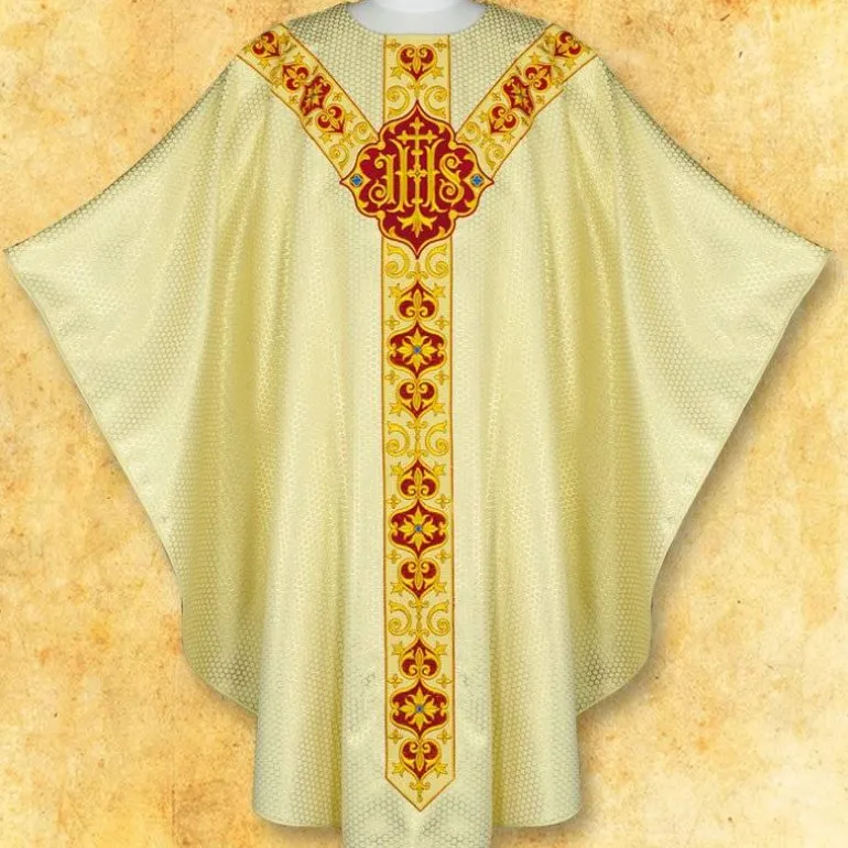 Articles Religieux JP La cène chasuble liturgique pour messe^ Pâques
