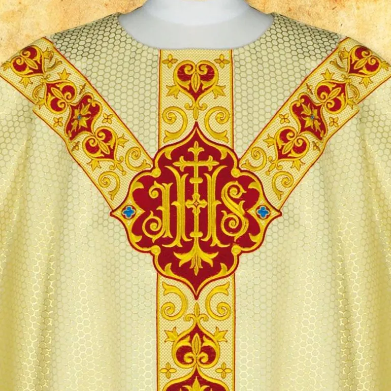Articles Religieux JP La cène chasuble liturgique pour messe^ Pâques
