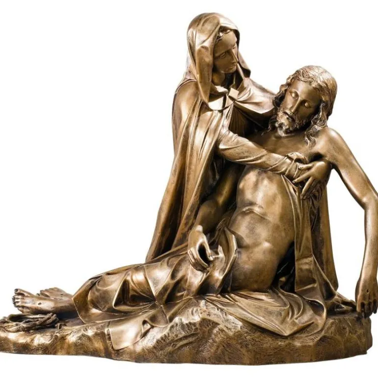 Articles Religieux JP la pietà statue^ Jesus Christ