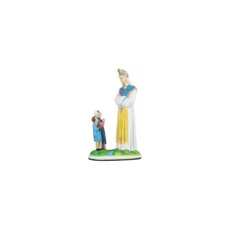Articles Religieux JP la salette avec enfants petit statue^ Sainte Marie