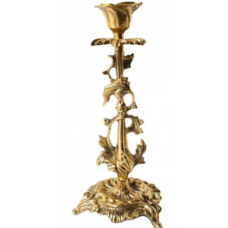 Articles Religieux JP Le chandelier 1 flamme - La vigne -^ Chandelier / Candelabre