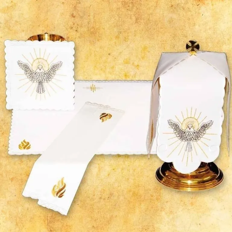 Articles Religieux JP Ligne d'autel complet liturgique saint Esprit^ Ligne D'Autel - Complet