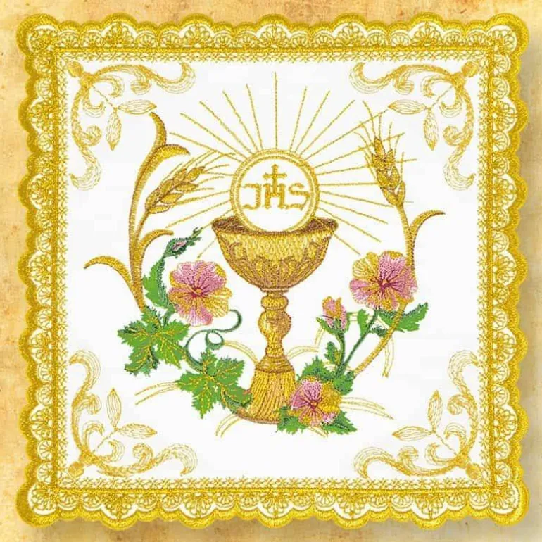 Articles Religieux JP linge d'autel^ Gold | Premiere Communion Et Profession De Foi
