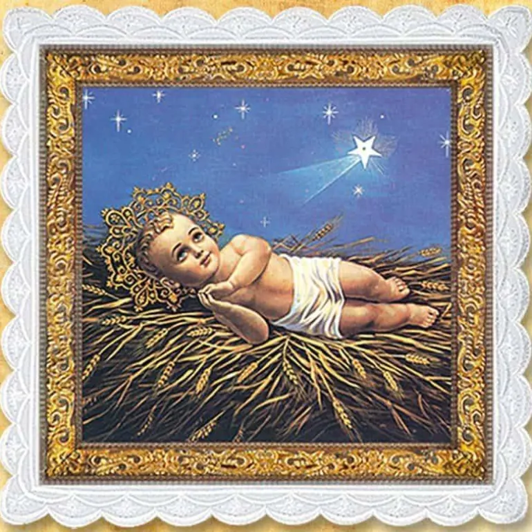 Articles Religieux JP linge d'autel gloria in excelsis deo motif Noël^ Noël | Noël