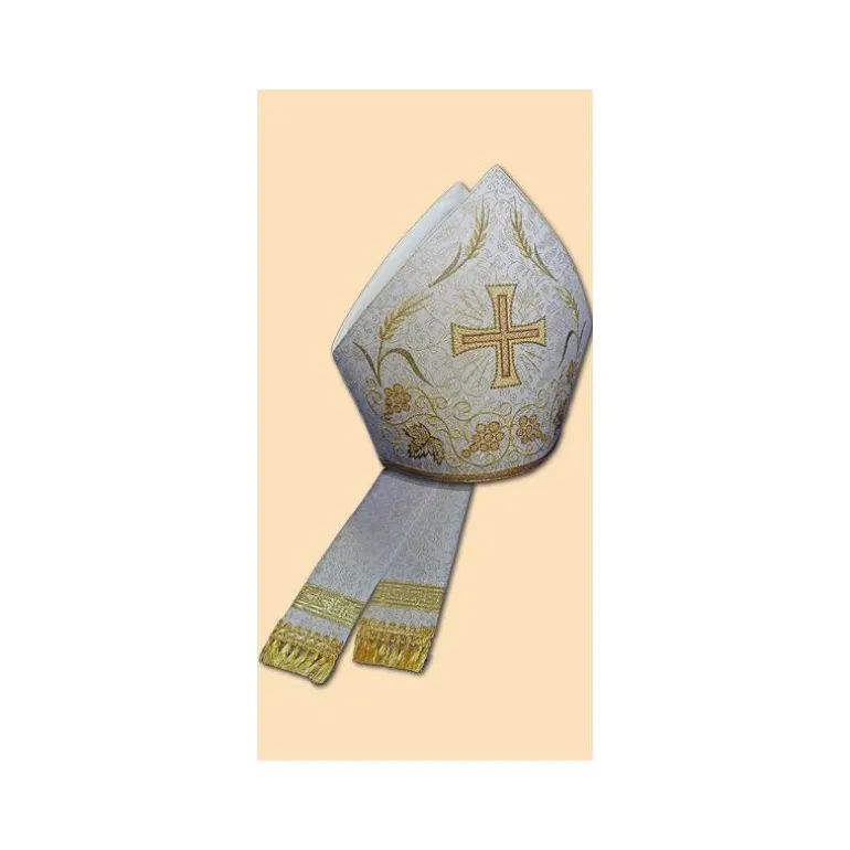 Articles Religieux JP Mitre La Croix dorée -^ Mitres