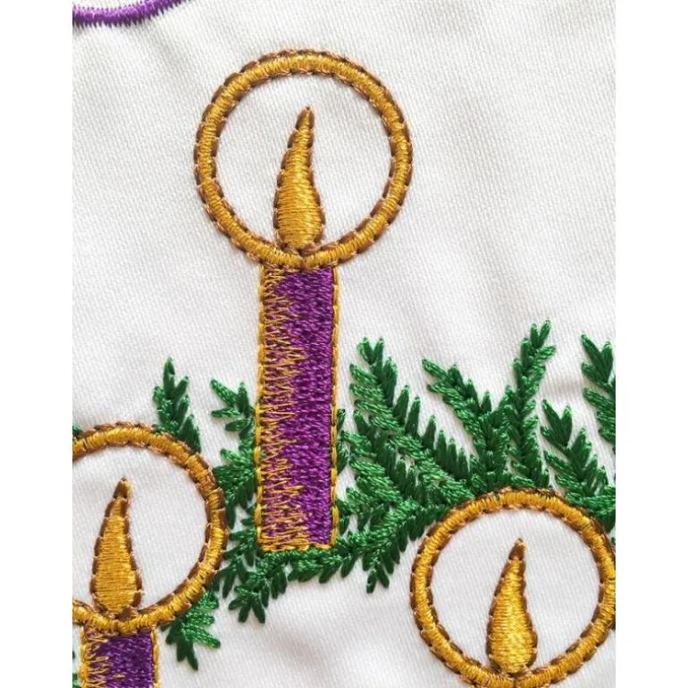 Articles Religieux JP nappe d'autel avent^ Vendu Par Metre | L'Avent