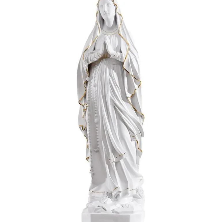 Articles Religieux JP notre dame de lourdes statue^ Sainte Marie