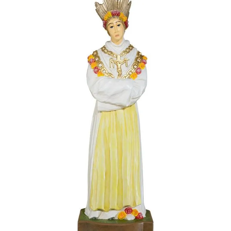 Articles Religieux JP notre dame de salette statue résine^ Sainte Marie