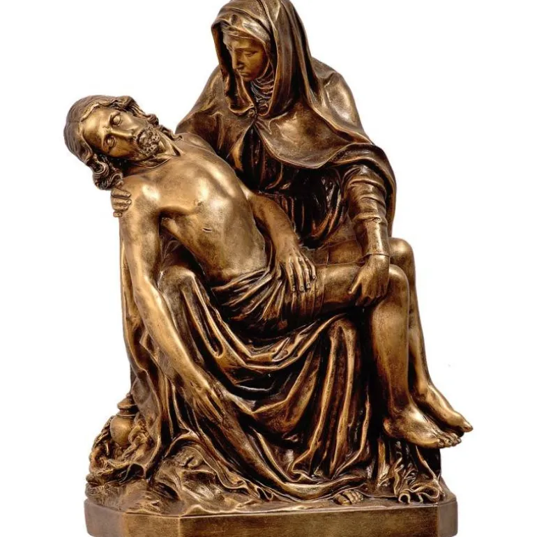Articles Religieux JP pietà statue religieux^ Jesus Christ