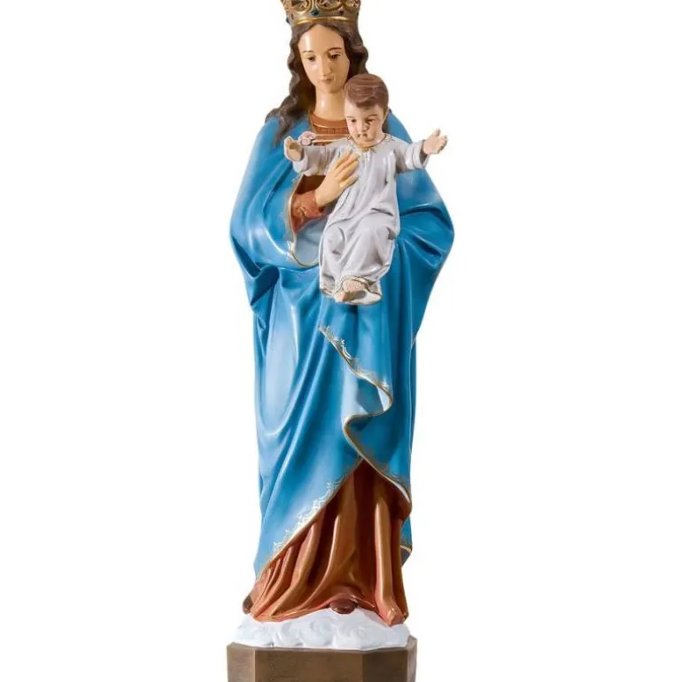 Articles Religieux JP Reine du monde - Marie avec Jésus^ Sainte Marie