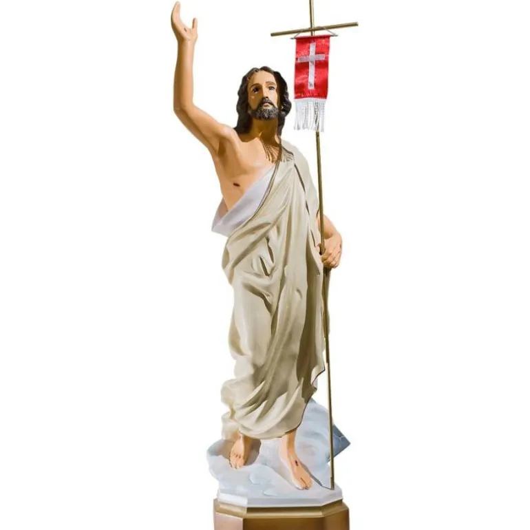 Articles Religieux JP résurrection statue jésus christ pour procession^ Jesus Christ