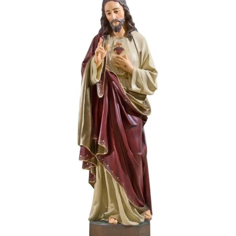 Articles Religieux JP Sacre Cœur grand taille^ Jesus Christ