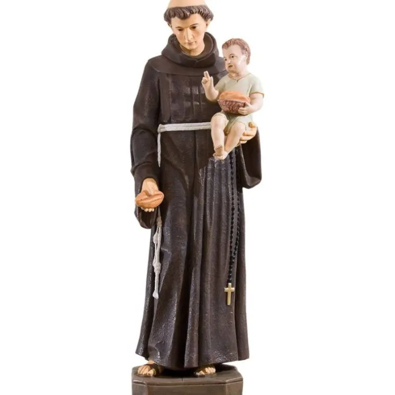 Articles Religieux JP saint Antoine avec pain statue^ Saints Patrons