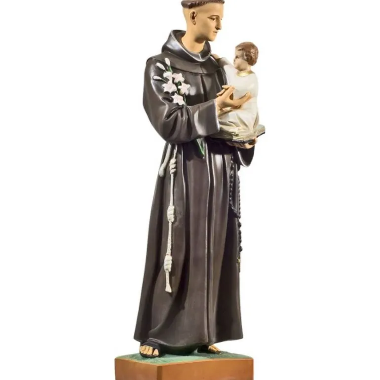 Articles Religieux JP saint antoine de padoue petit statue^ Saints Patrons
