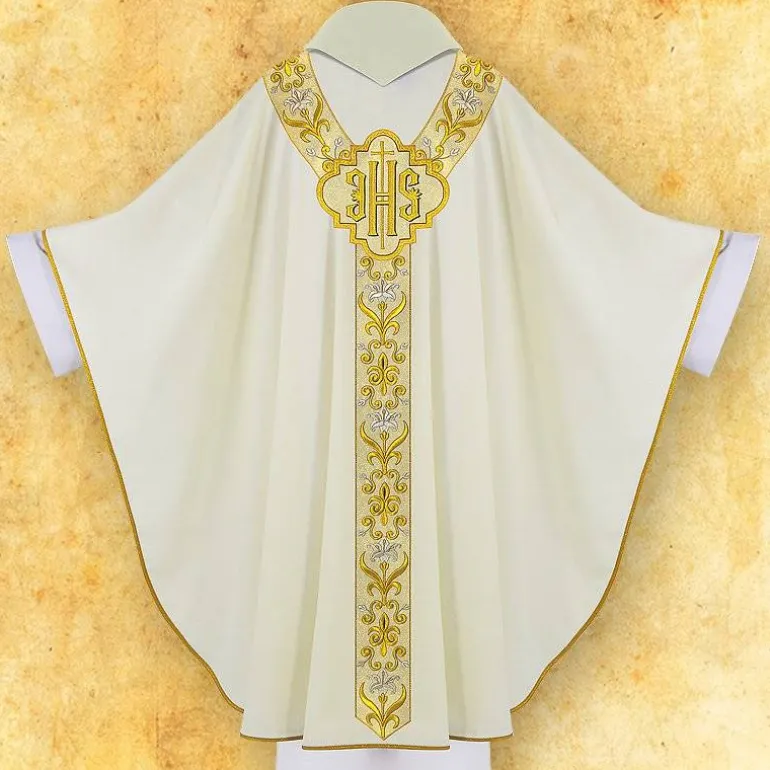 Articles Religieux JP saint Joseph chasuble avec centurie brodée^ Visages De Saints