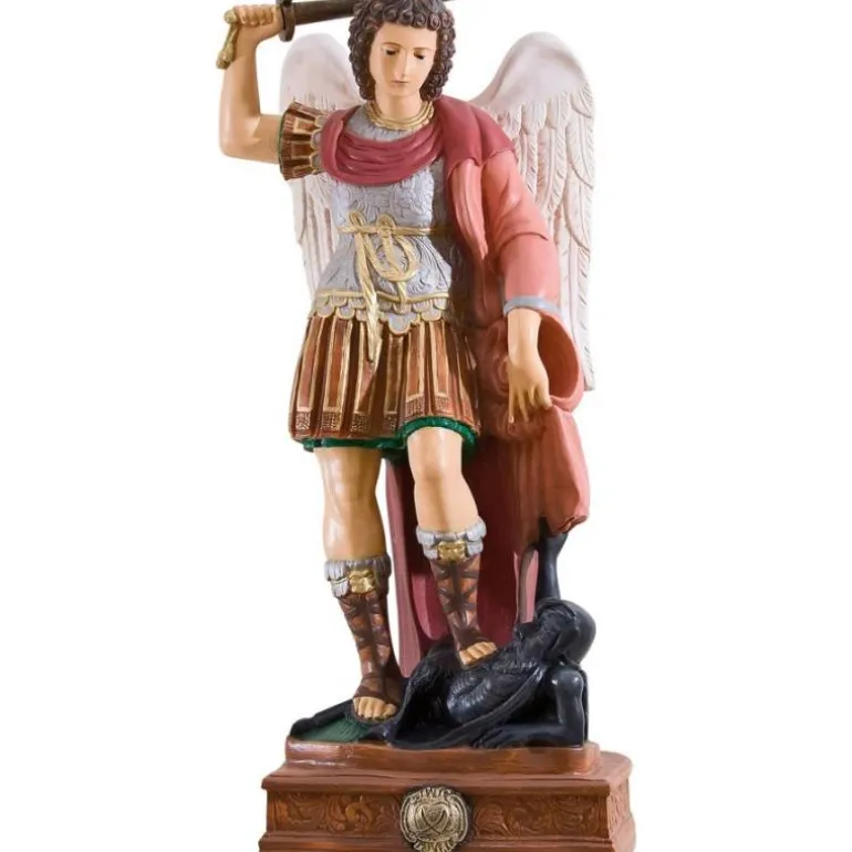 Articles Religieux JP saint Michel Archange statue^ Saints Patrons